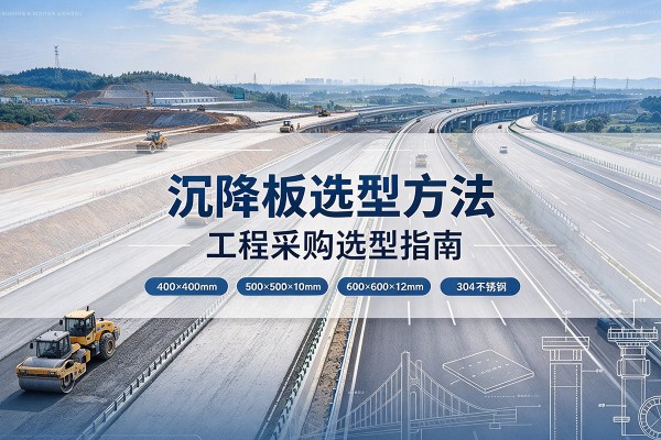 涪陵区沉降板选择方法