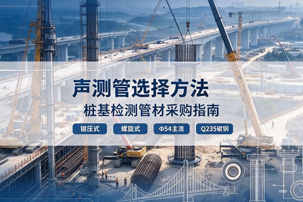 涪陵区声测管选型标准