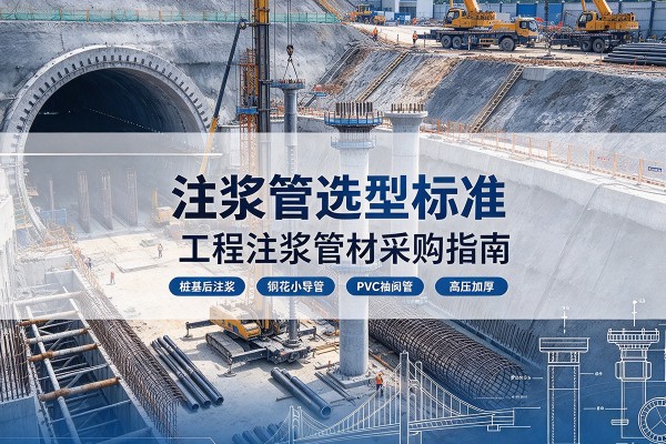 涪陵区注浆管选型标准