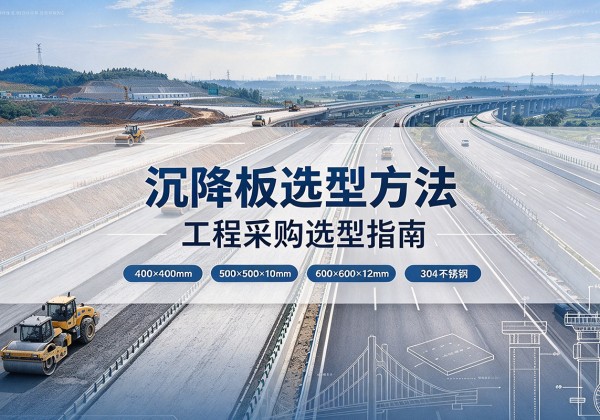 涪陵区沉降板选择方法