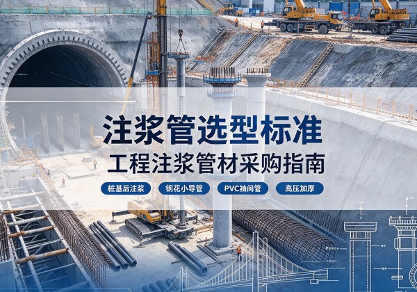 涪陵区注浆管选型标准